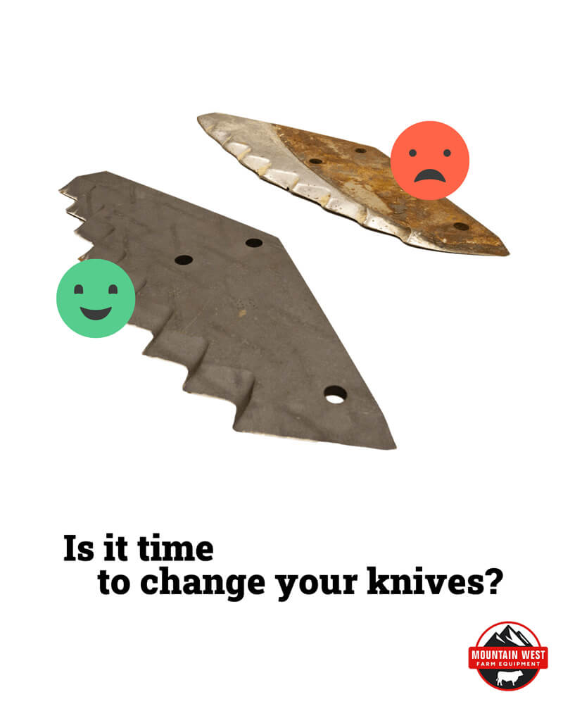 Is it time to change your mixer knives?
